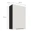 Kuchynská skrinka Aria-WH/BL anti fingerprint 60G-90 1F,3