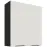 Kuchynská skrinka Aria-WH/BL anti fingerprint 80G-90 2F