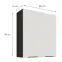 Kuchynská skrinka Aria-WH/BL anti fingerprint 80G-90 2F,3