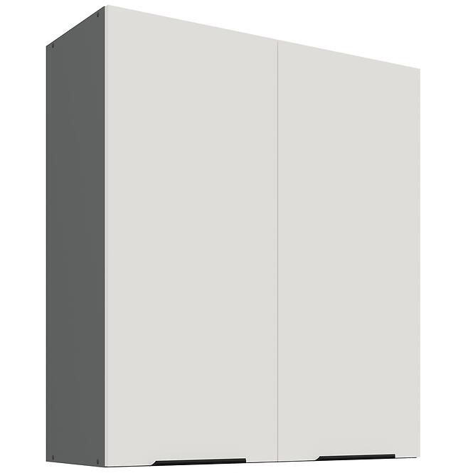 Kuchynská skrinka Aria-WH/ANT anti fingerprint 80G-90 2F