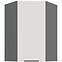 Kuchynská skrinka Aria-WH/ANT anti fingerprint 60X60 GN-90 1F (45°)