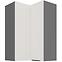 Kuchynská skrinka Aria-WH/ANT anti fingerprint 60X60 GN-90 2F (90°)