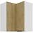 Kuchynská skrinka Cremona WH 60X60 GN-90 2F (90°)