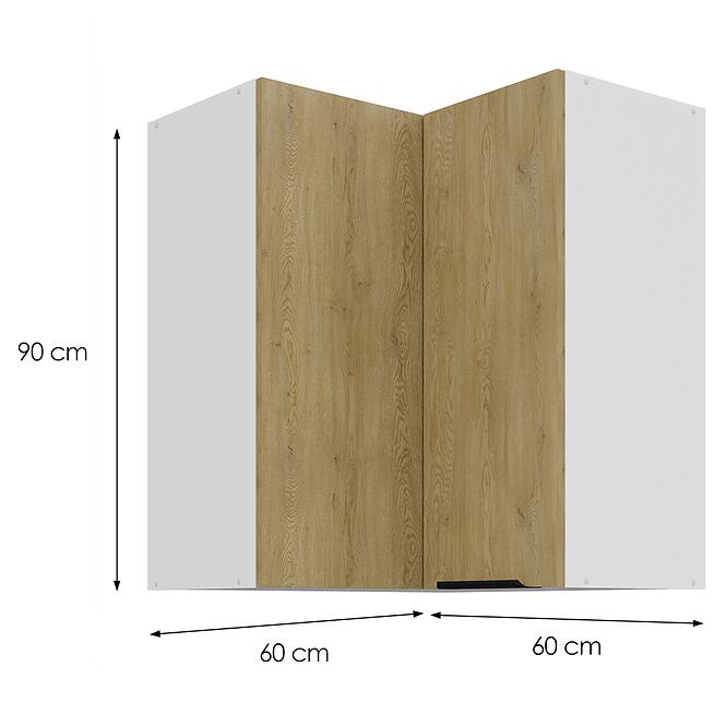 Kuchynská skrinka Cremona WH 60X60 GN-90 2F (90°)