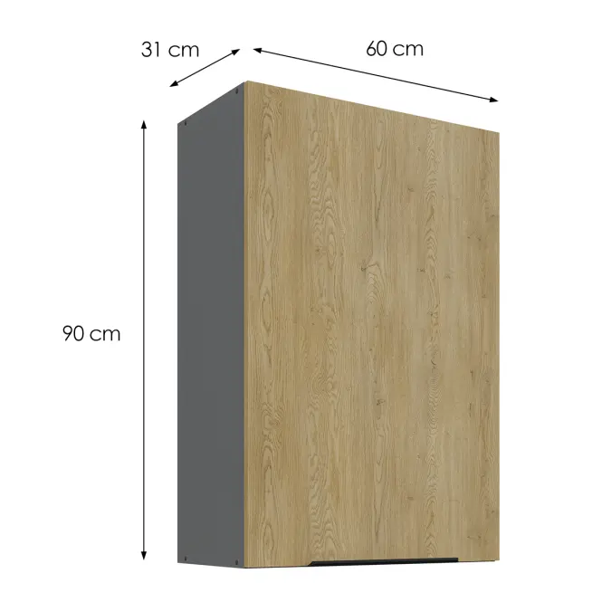 Kuchynská skrinka Cremona ANT 60G-90 1F