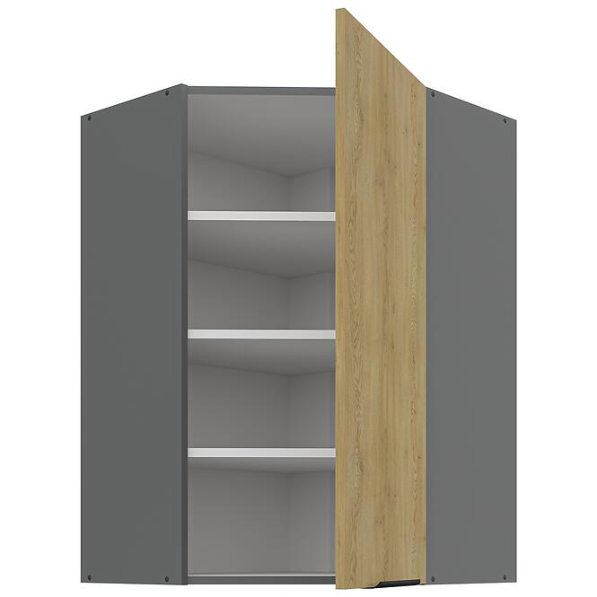 Kuchynská skrinka Cremona ANT 60X60 GN-90 1F (45°),2