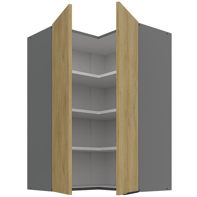 Kuchynská skrinka Cremona ANT 60X60 GN-90 2F (90°),2