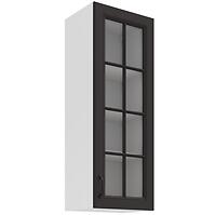 Kuchynská skrinka Stilo grafit mat/biela 40GS-108 1F