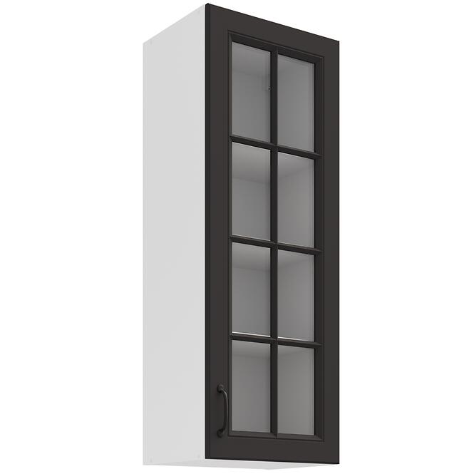 Kuchynská skrinka Stilo grafit mat/biela 40GS-108 1F