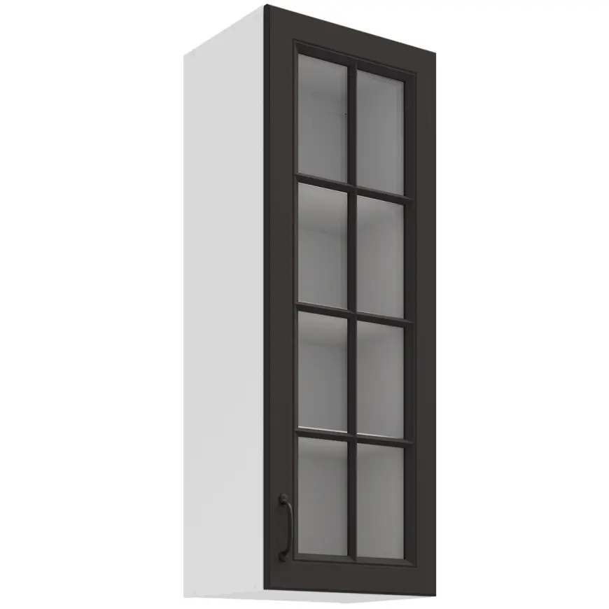 Kuchynská skrinka Stilo grafit mat/biela 40GS-108 1F