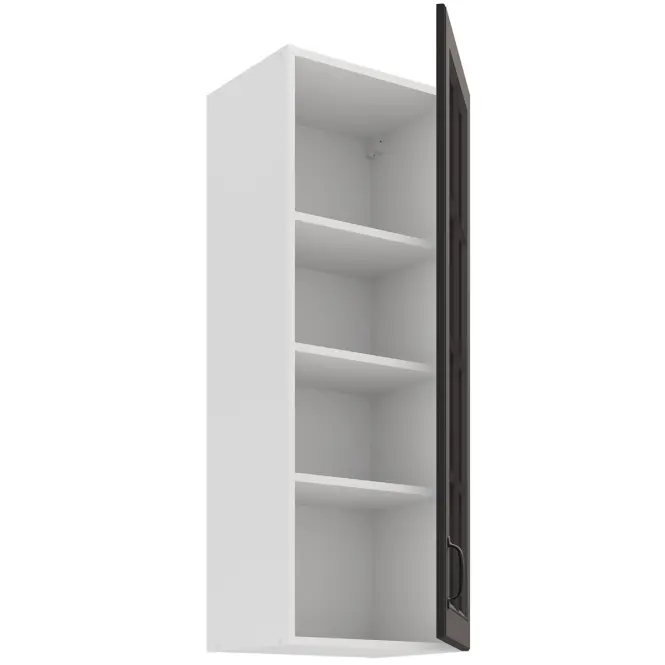 Kuchynská skrinka Stilo grafit mat/biela 40GS-108 1F