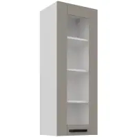 Kuchynská skrinka Luna claygrey/biela 40GS-108 1F