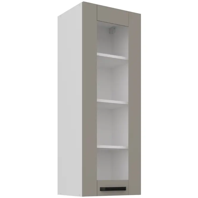 Kuchynská skrinka Luna claygrey/biela 40GS-108 1F