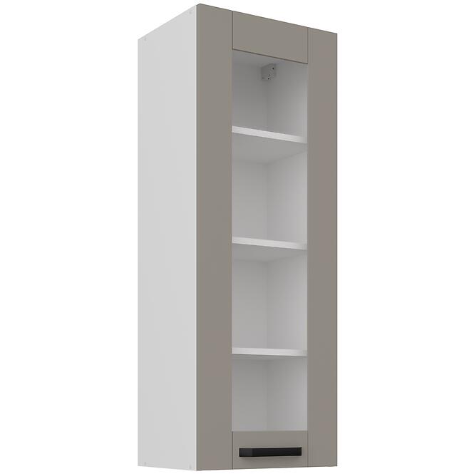 Kuchynská skrinka Luna claygrey/biela 40GS-108 1F