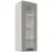 Kuchynská skrinka Luna claygrey/biela 40GS-108 1F