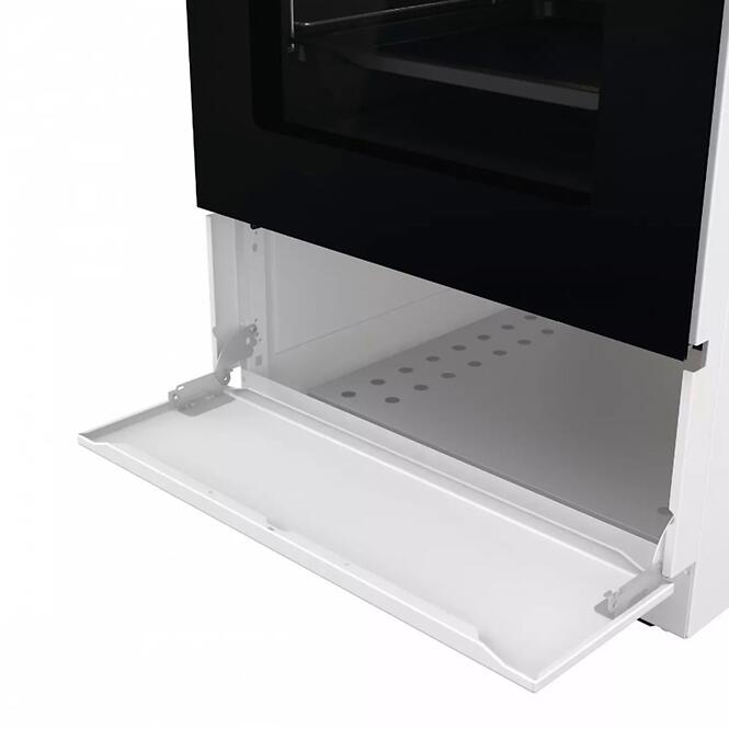 Plynový sporák Mora biely K 224 AW