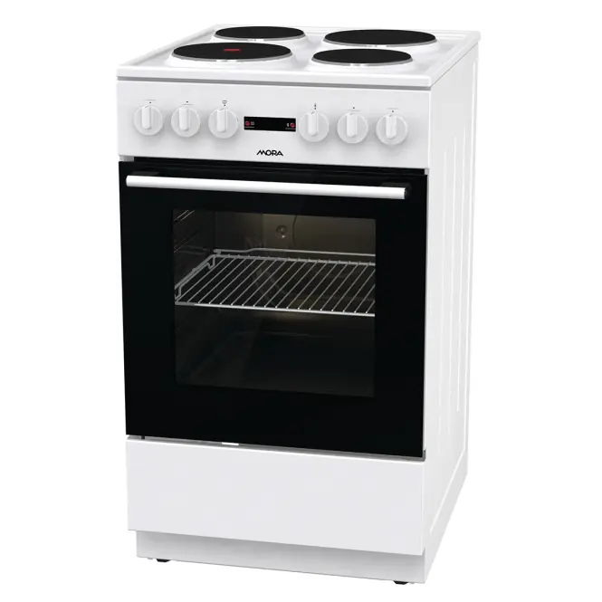 Plynový sporák Mora biely E 2250 AW