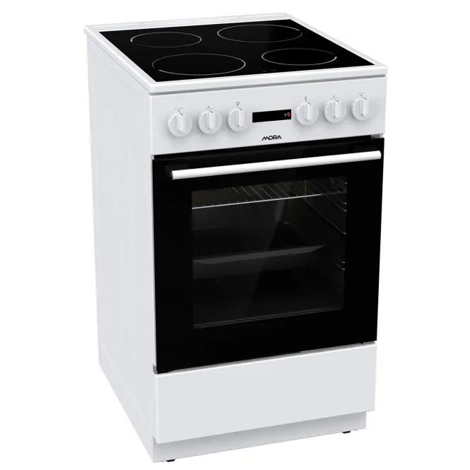 Indukcia sporák Mora biely C 2245 AW