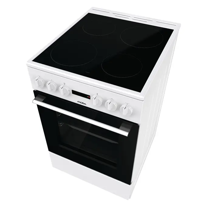 Indukcia sporák Mora biely C 2245 AW