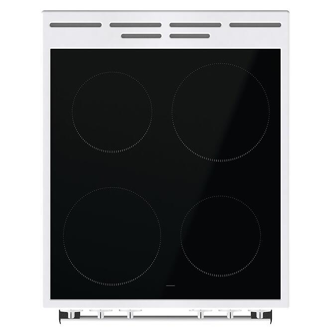 Plynový sporák Mora biely C 2245 AW,6