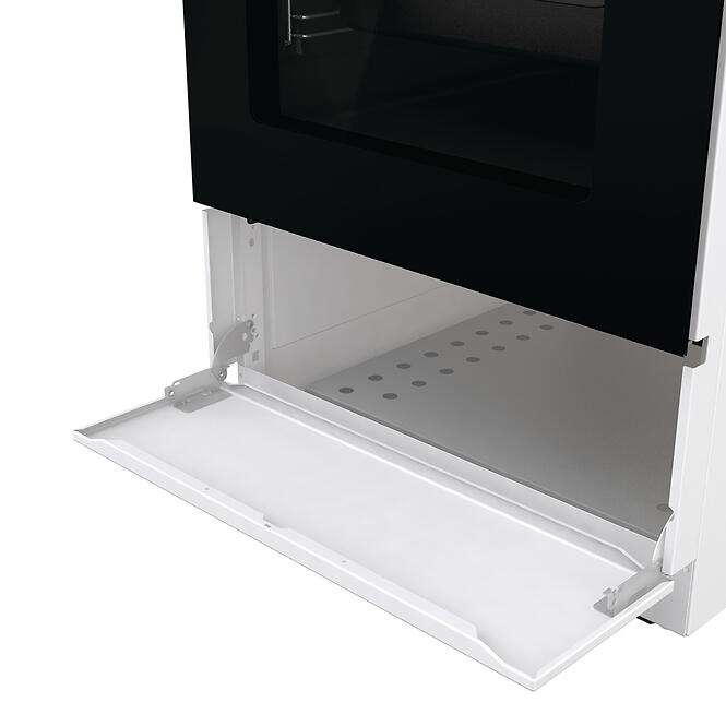 Plynový sporák Mora biely C 2245 AW,9