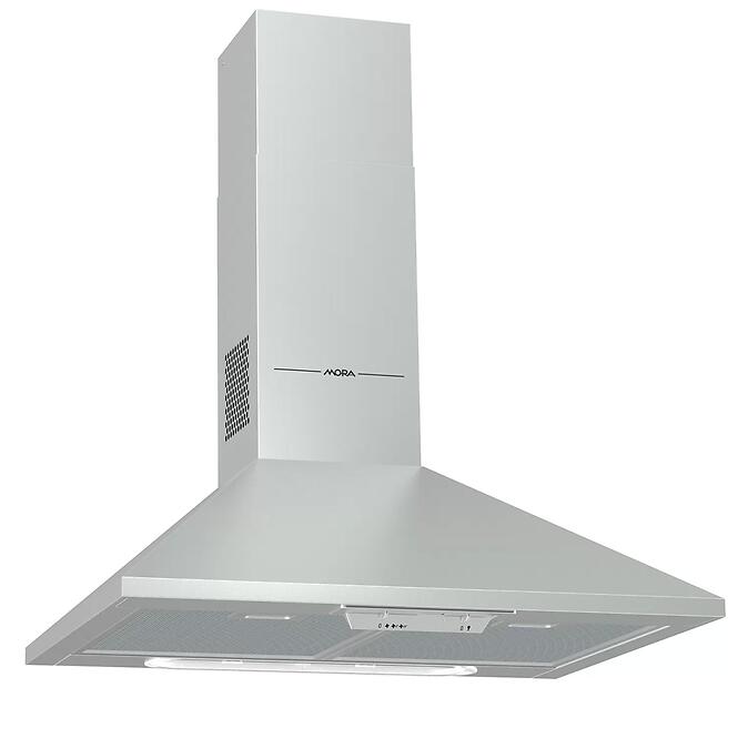 Nástenný digestor Mora strieborný Ok 623 X