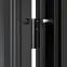 Dvere vchodové Neptun 90 P antracit čierna inox/grafitové,4