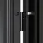 Dvere vchodové Asteria 90 L tmavý antracit čierna inox/grafitové,5