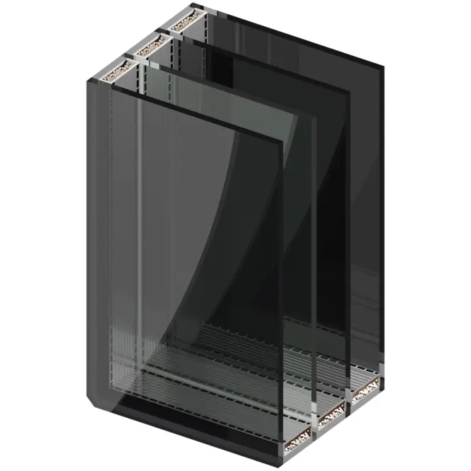 Dvere vchodové Asteria 90 P tmavý antracit čierna inox/grafitové,4