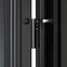 Dvere vchodové Asteria 90 L antracit čierna inox/grafitové,5