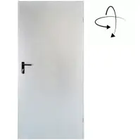 Technické dvere T43 100 pozinkovaný