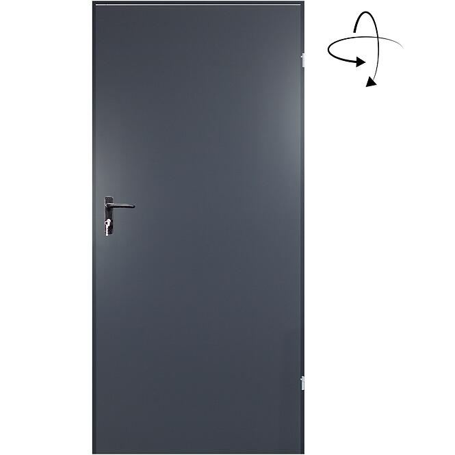 Technické dvere T43 70 antracit