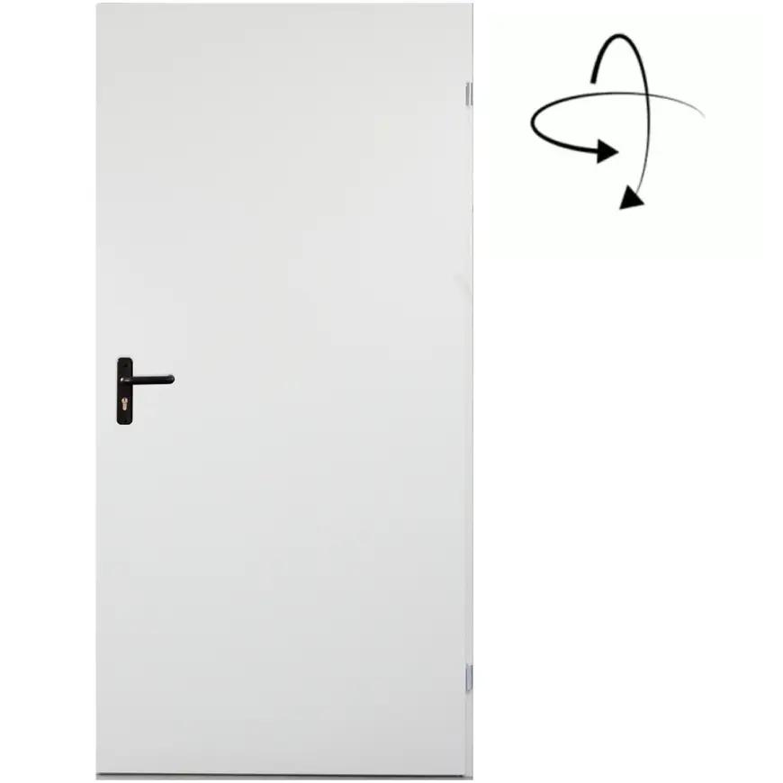 Technické dvere T43 70 biela