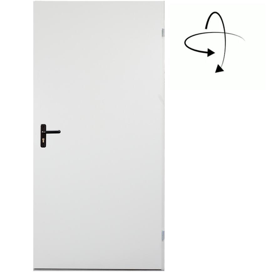 Technické dvere T43 70 biela