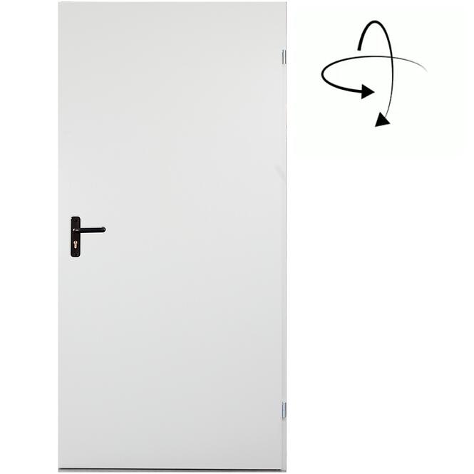 Technické dvere T43 80 biela