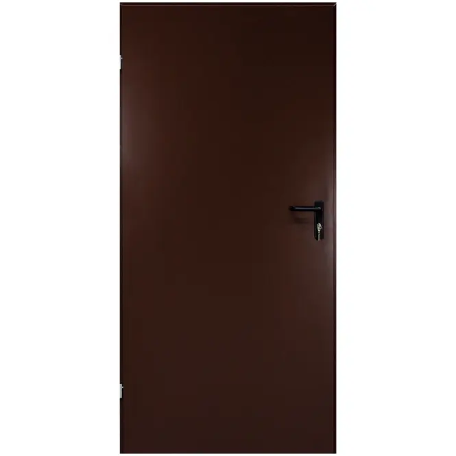 Technické dvere T43 90 hnedá