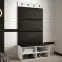 Predsieňový nábytok Miro biela panel čierna eco,3