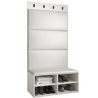 Predsieňový nábytok Miro biela panel biela eco