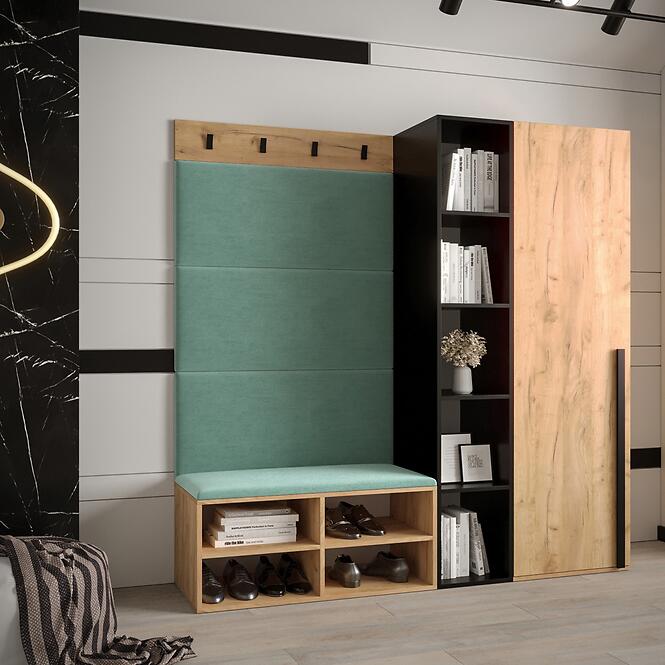 Predsieňový nábytok Miro dub craft panel mätový