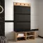 Predsieňový nábytok Miro dub craft panel čierna eco,3