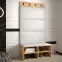 Predsieňový nábytok Miro dub craft panel biela,3