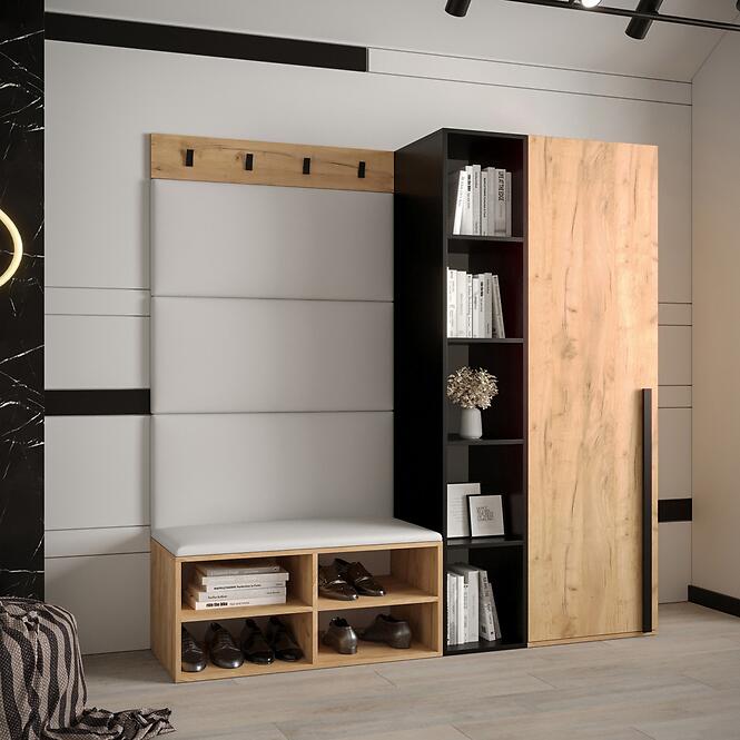 Predsieňový nábytok Miro dub craft panel biela