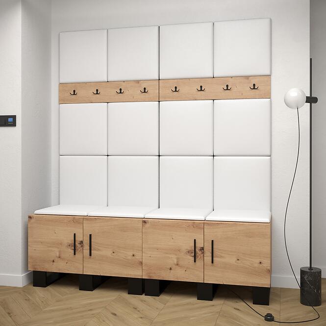 Predsieňový nábytok s vešiakom Artin dub artisan