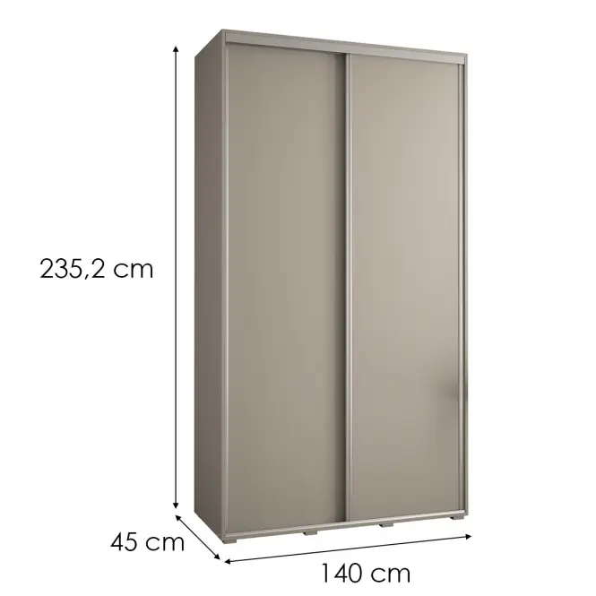 Skriňa Dakota 1-140 (45) kašmír