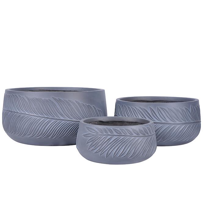 Kvetináč lt14514-3s /37x37x18.5/sivá