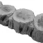 Záhradná obruba Breza - imitácia dreva 36,4x10x8 cm