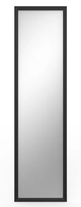 Dekoratívne zrkadlo 30X120 BLACK