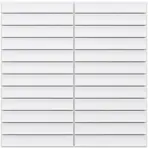 Mozaika Piano White Mat 29/29,5