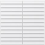 Mozaika Piano White Mat 29/29,5