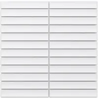 Mozaika Piano White Mat 29/29,5